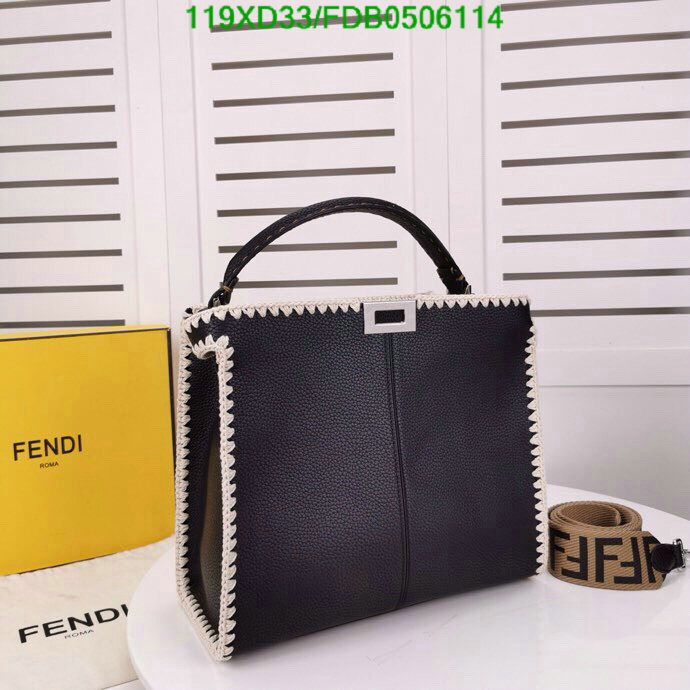 Fendi Bag-(4A)-Diagonal-,Code: FDB0506114,$: 119USD