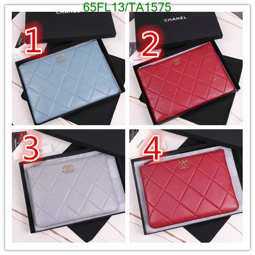 Chanel Bags ( 4A )-Wallet-,Code: TA1575,$: 65USD