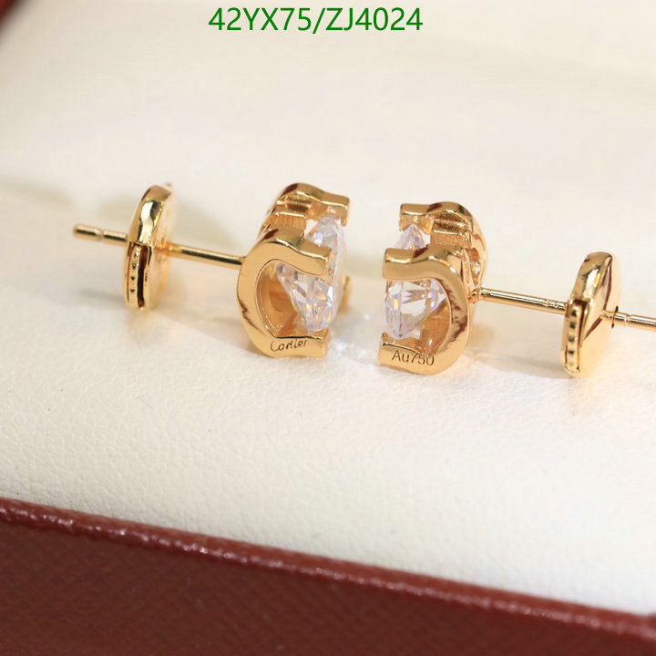 Jewelry-Cartier, Code: ZJ4024,$: 42USD