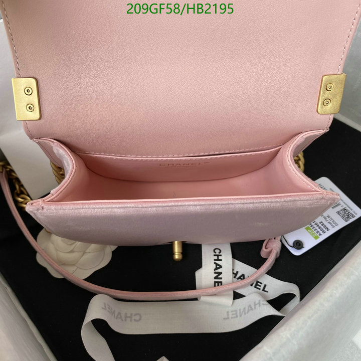 Chanel Bags -(Mirror)-Diagonal-,Code: HB2195,$: 209USD