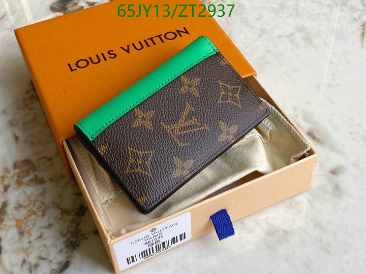 LV Bags-(Mirror)-Wallet-,Code: ZT2937,$: 65USD