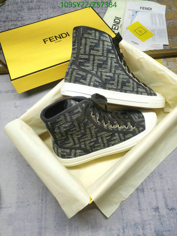 Men shoes-Fendi, Code: ZS7384,$: 109USD