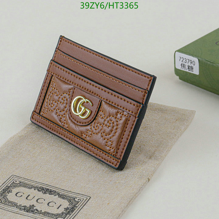 Gucci Bag-(4A)-Wallet-,Code: HT3365,$: 39USD