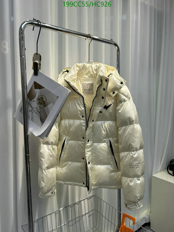 Down jacket Men-Moncler, Code: HC926,$: 199USD