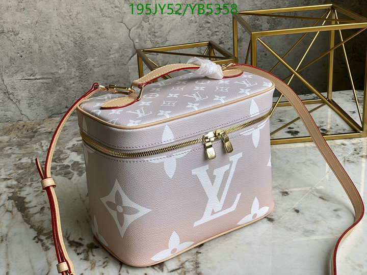 LV Bags-(Mirror)-Vanity Bag-,Code: YB5358,$: 195USD