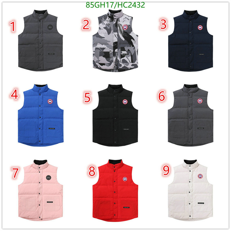 Down jacket Men-Canada Goose, Code: HC2432,$: 85USD