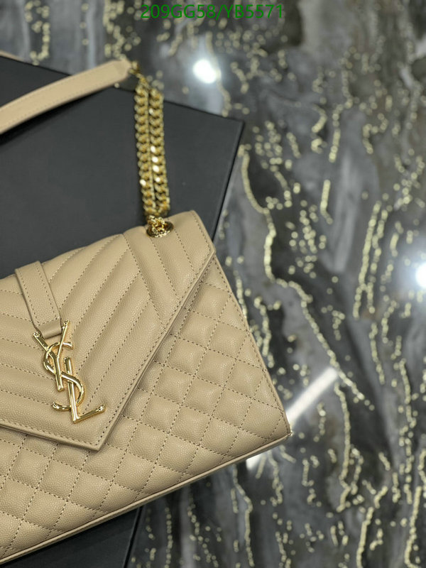 YSL Bag-(Mirror)-Envelope Series,Code: YB5571,$: 209USD