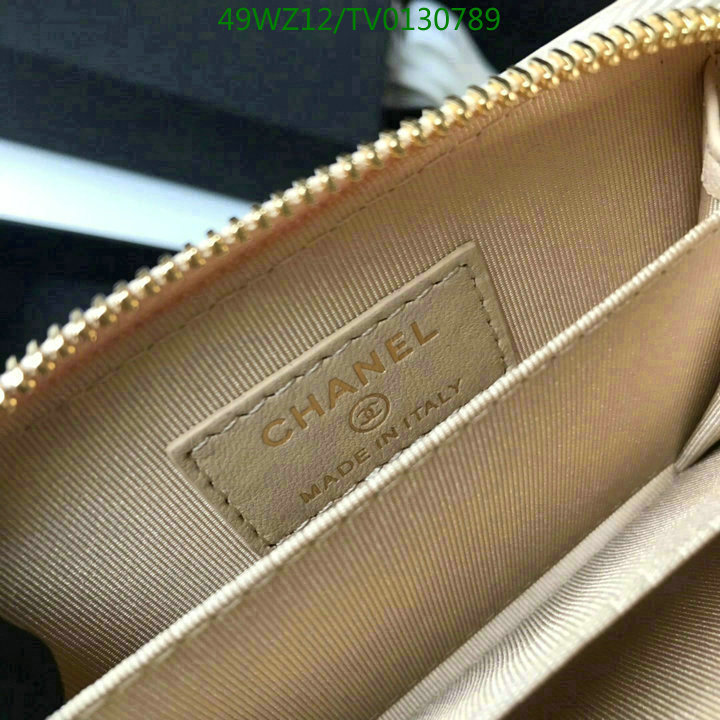 Chanel Bags ( 4A )-Wallet-,Code: TV0130789,$: 65USD