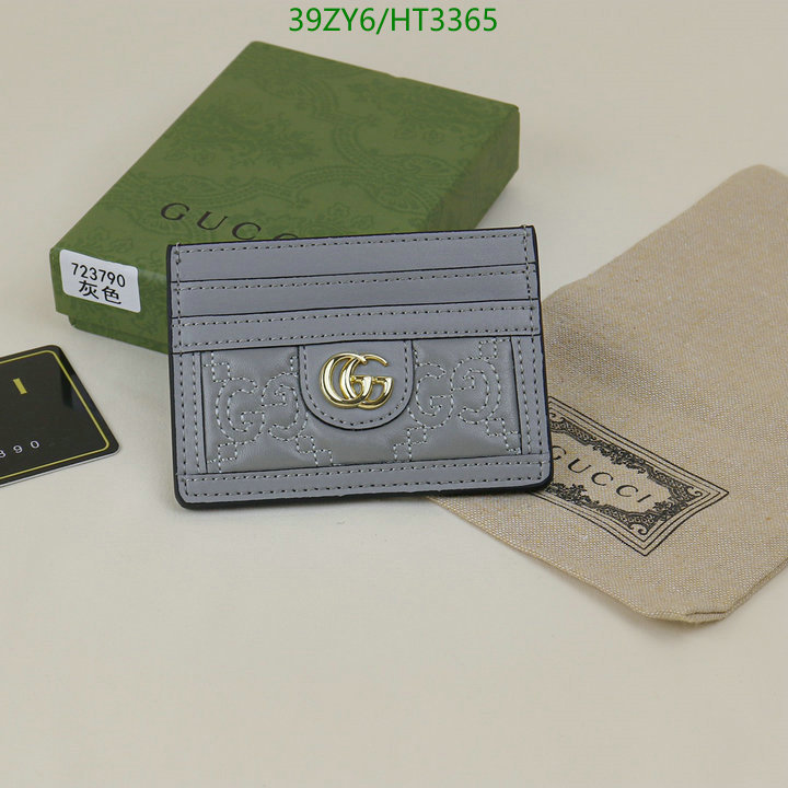 Gucci Bag-(4A)-Wallet-,Code: HT3365,$: 39USD