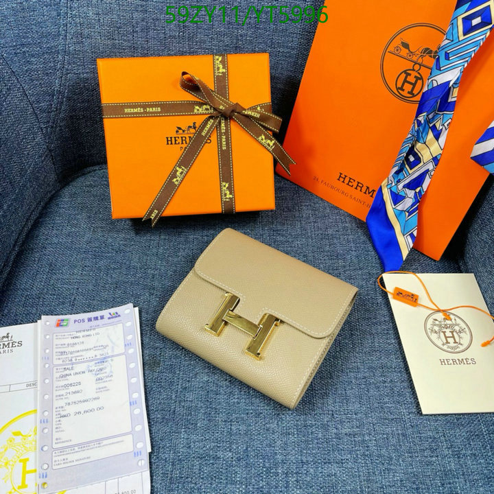 Hermes Bag-(4A)-Wallet-,Code: YT5996,$: 59USD