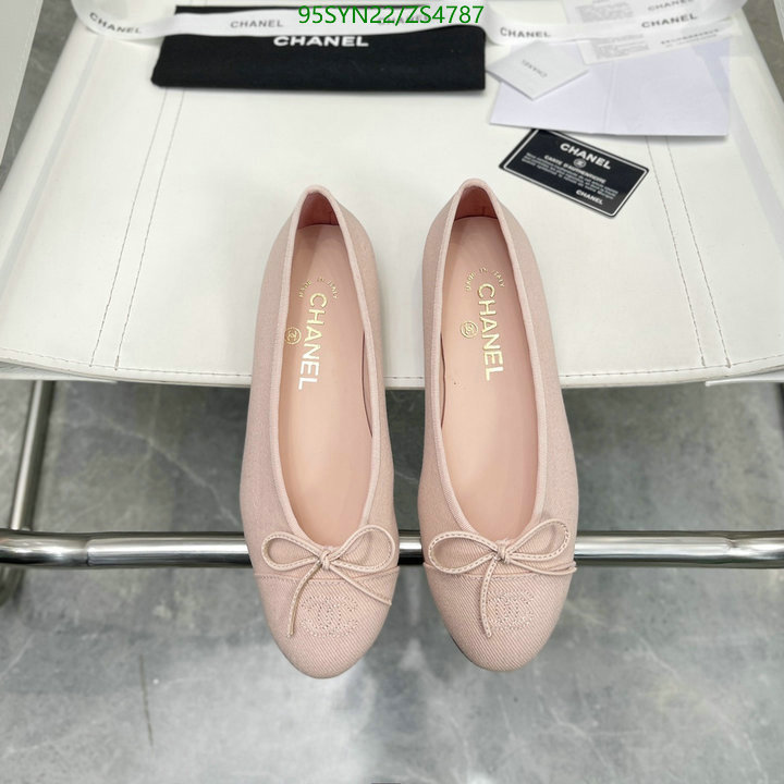 Chanel-Ballet Shoes,Code: ZS4787,$: 95USD