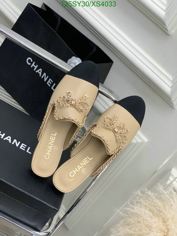 Women Shoes-Chanel, Code: XS4033,$: 125USD