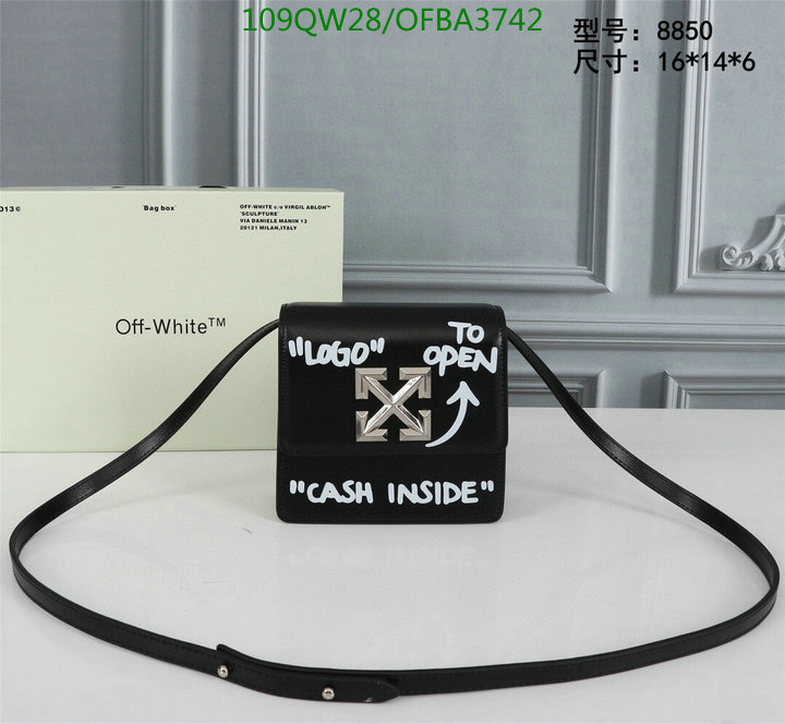 Off-White Bag-(Mirror)-Diagonal-,Code: OFBA3742,$: 109USD