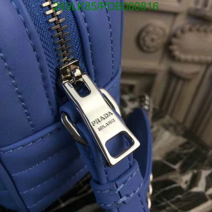 Prada Bag-(Mirror)-Diagonal-,Code: PDB060816,$: 249USD