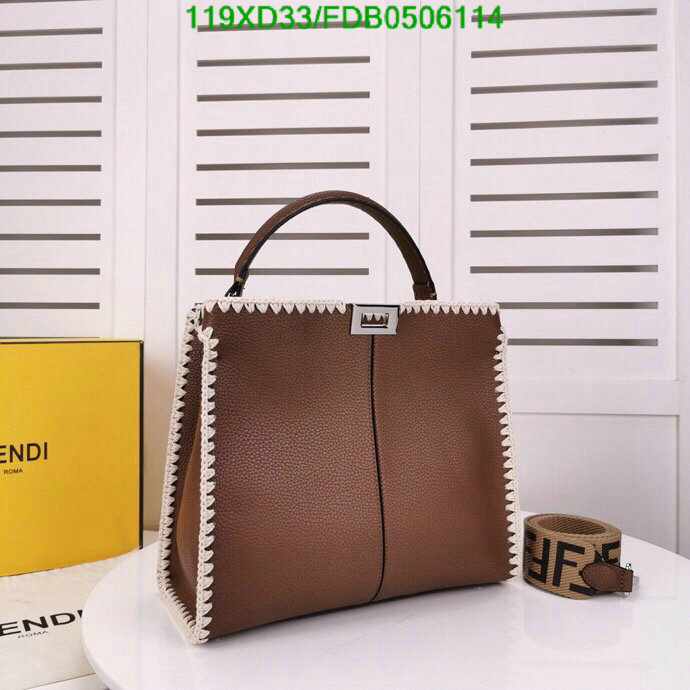 Fendi Bag-(4A)-Diagonal-,Code: FDB0506114,$: 119USD