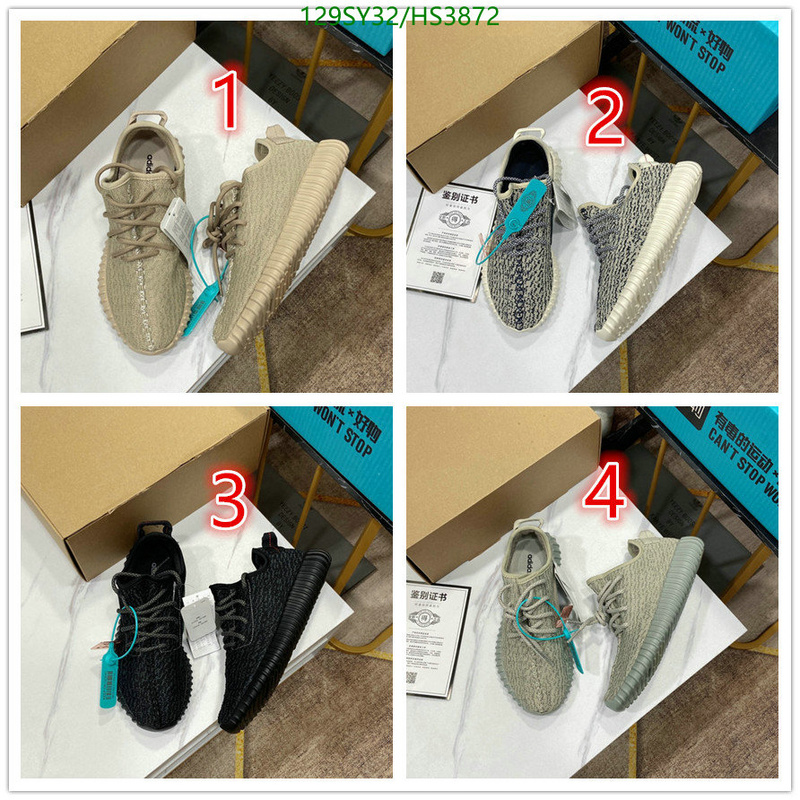 Men shoes-Adidas Yeezy Boost, Code: HS3872,$: 129USD