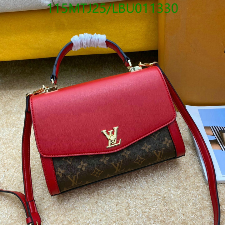 LV Bags-(4A)-Handbag Collection-,Code: LBU011330,$: 115USD