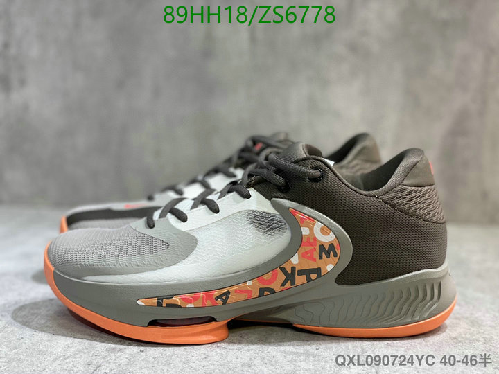 Men shoes-Nike, Code: ZS6778,$: 89USD