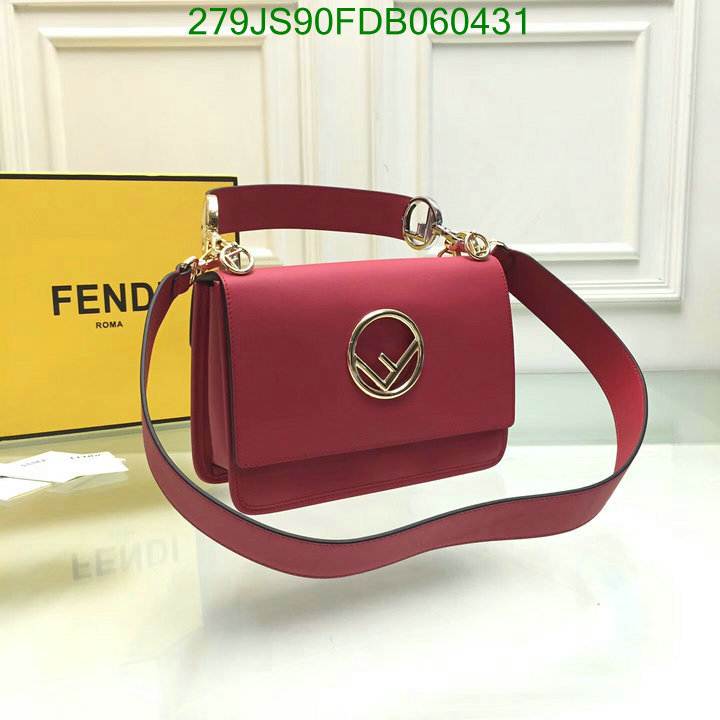 Fendi Bag-(Mirror)-Diagonal-,Code: FDB060431,$: 279USD