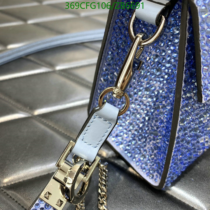 Valentino Bag-(Mirror)-Diagonal-,Code: ZB6691,$: 369USD