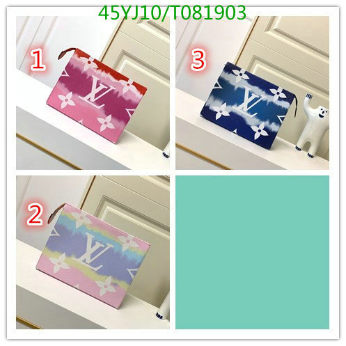 LV Bags-(4A)-Wallet-,Code: T081903,$: 45USD