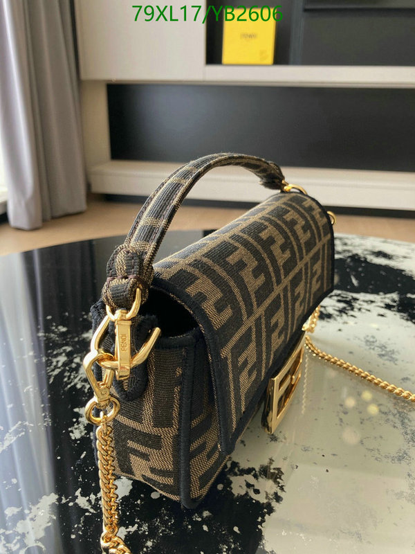 Fendi Bag-(4A)-Baguette-,Code: YB2606,$: 79USD