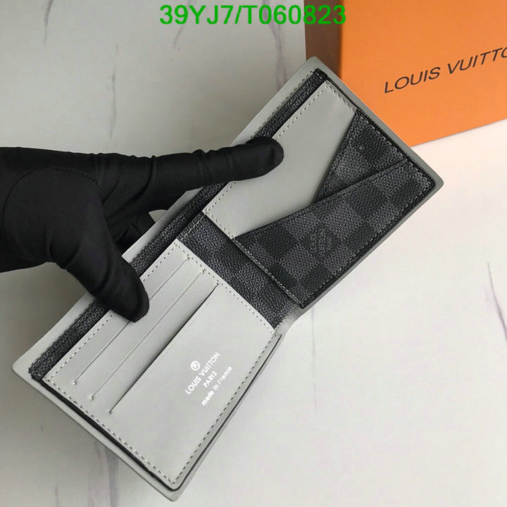 LV Bags-(4A)-Wallet-,Code: T060823,$: 39USD