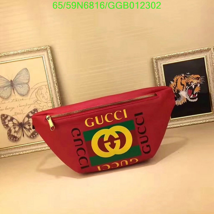 Gucci Bag-(4A)-Diagonal-,Code:GGB012302,$: 65USD