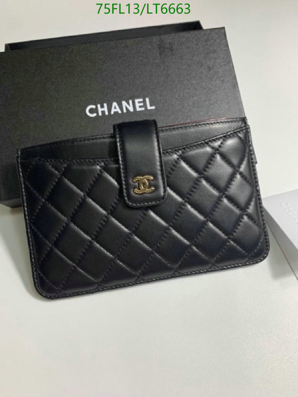 Chanel Bags ( 4A )-Wallet-,Code: LT6663,$: 75USD