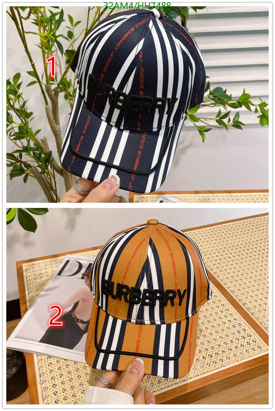 Cap -(Hat)-Burberry, Code: HH7488,$: 32USD