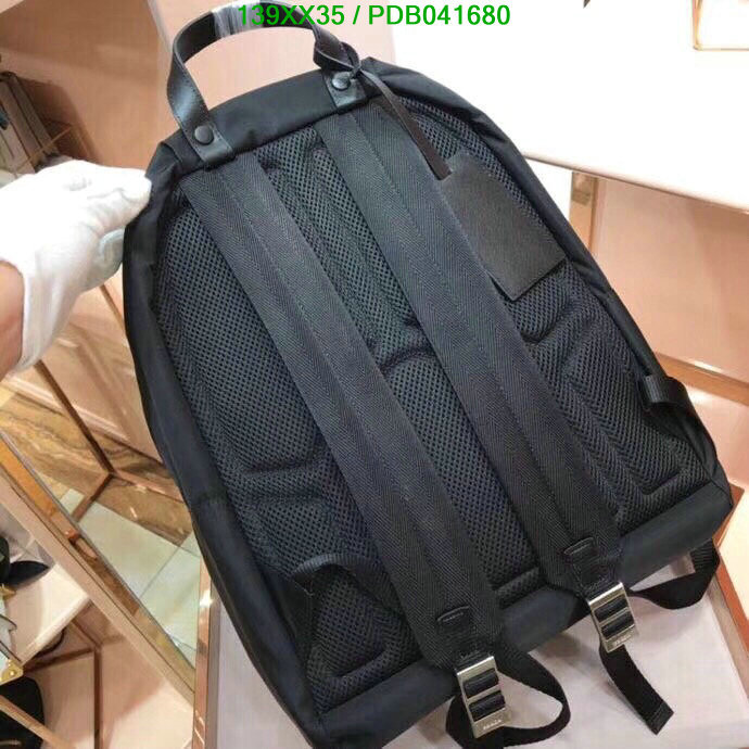 Prada Bag-(Mirror)-Backpack-,Code: PDB041680,$: 139USD