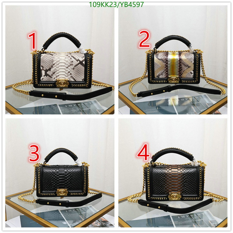 Chanel Bags ( 4A )-Diagonal-,Code: YB4597,$: 109USD