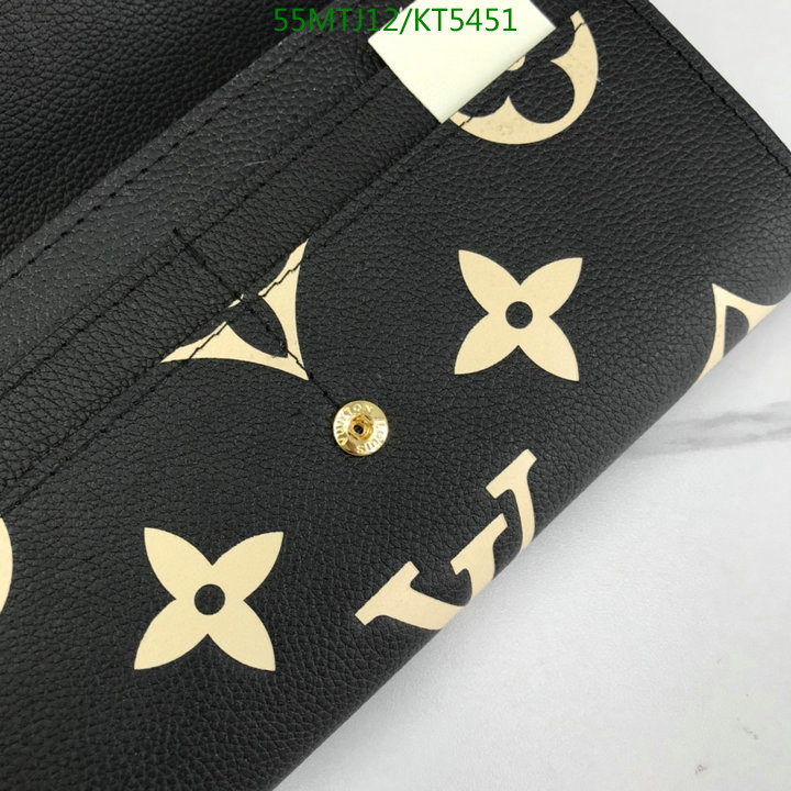 LV Bags-(4A)-Wallet-,Code: KT5451,$: 55USD