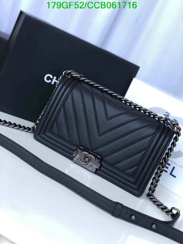 Chanel Bags -(Mirror)-Le Boy,Code: CCB061716,$: 179USD