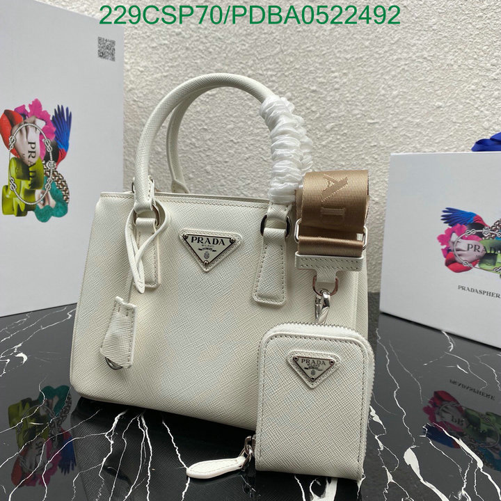 Prada Bag-(Mirror)-Handbag-,Code: PDBA0522492,$: 229USD