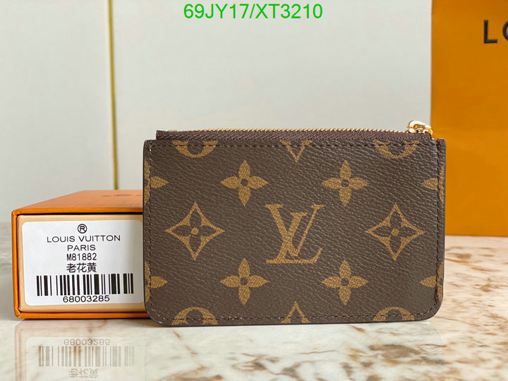 LV Bags-(Mirror)-Wallet-,Code: XT3210,$: 69USD