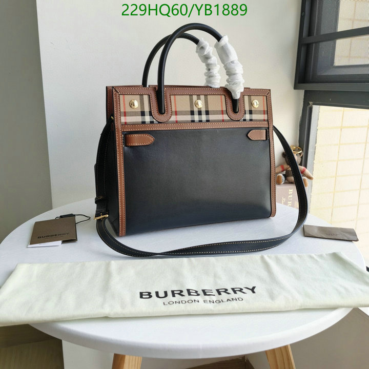 Burberry Bag-(Mirror)-Handbag-,Code: YB1889,$: 229USD