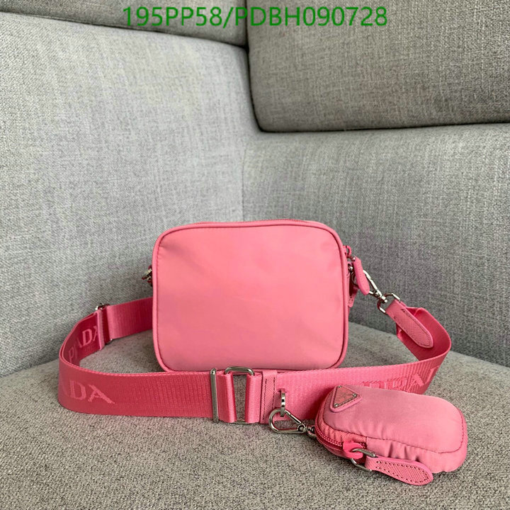 Prada Bag-(Mirror)-Diagonal-,Code:PDBH090728,$:195USD