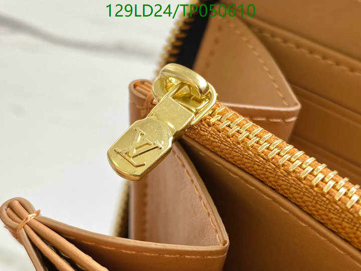 LV Bags-(Mirror)-Wallet-,Code: TP050610,$: 129USD