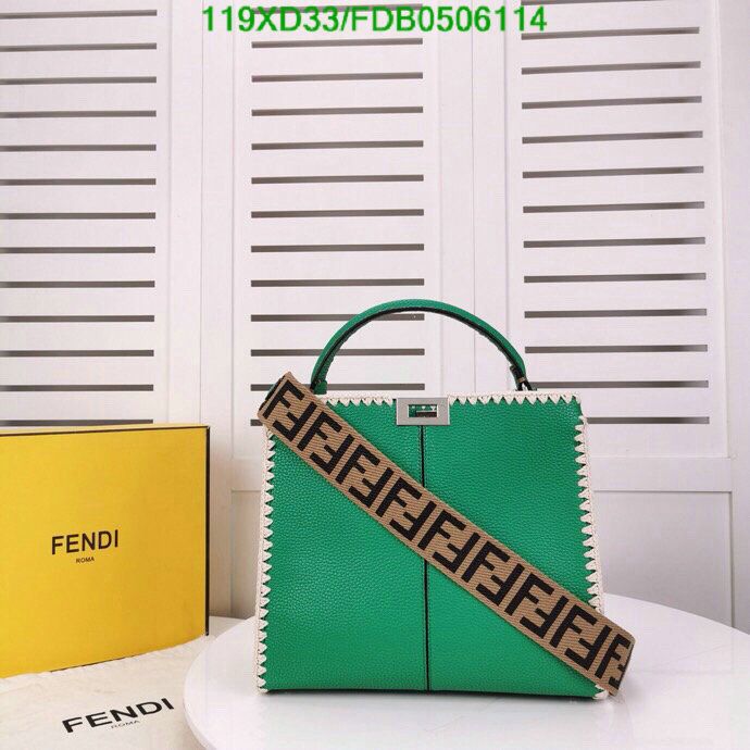 Fendi Bag-(4A)-Diagonal-,Code: FDB0506114,$: 119USD