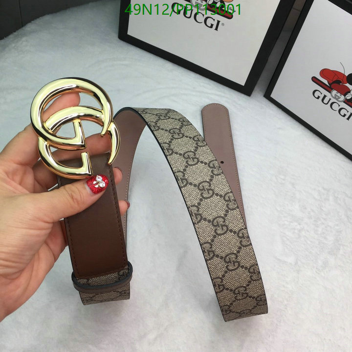 Belts-Gucci, Code: PP113001,$: 49USD