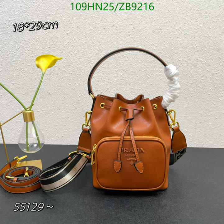 Prada Bag-(4A)-Diagonal-,Code: ZB9216,$: 109USD