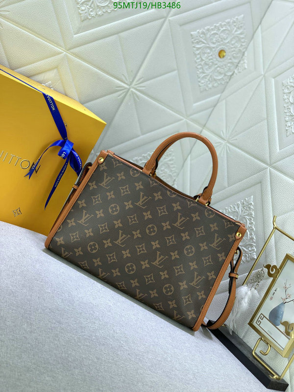 LV Bags-(4A)-Handbag Collection-,Code: HB3486,$: 95USD