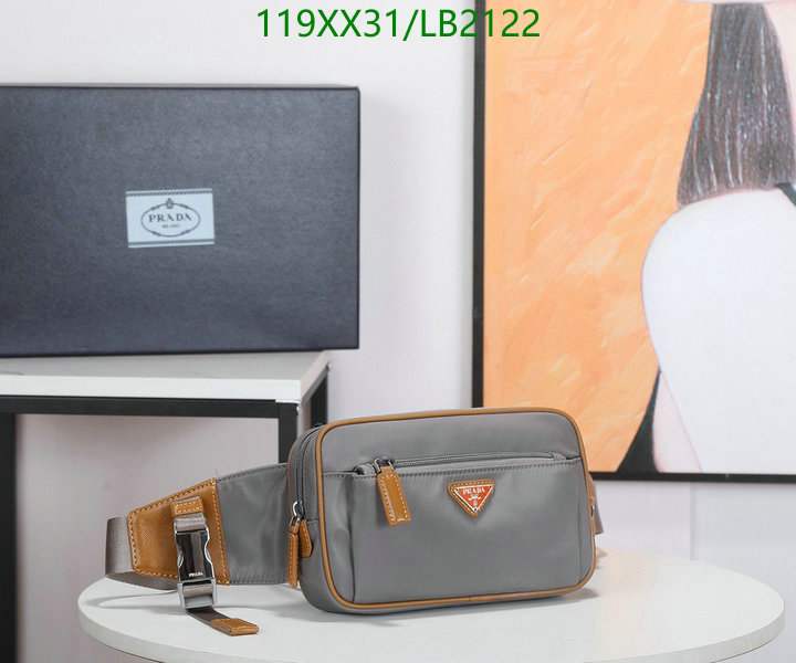 Prada Bag-(Mirror)-Diagonal-,Code: LB2122,$: 119USD