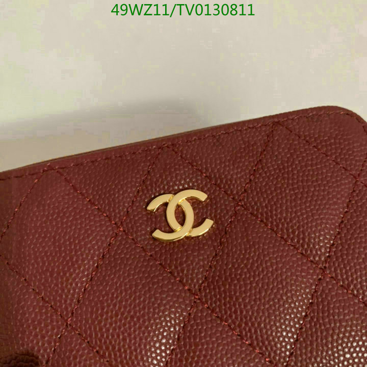 Chanel Bags ( 4A )-Wallet-,Code: TV0130811,$: 49USD