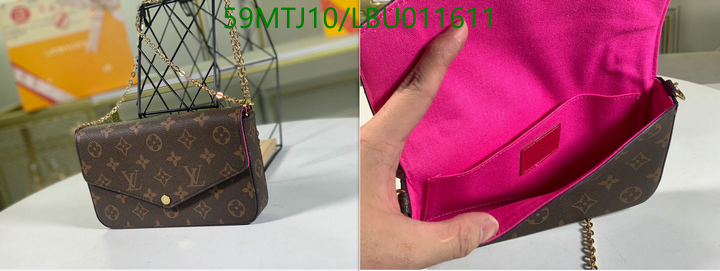 LV Bags-(4A)-Pochette MTis Bag-Twist-,Code: LBU011611,$: 59USD