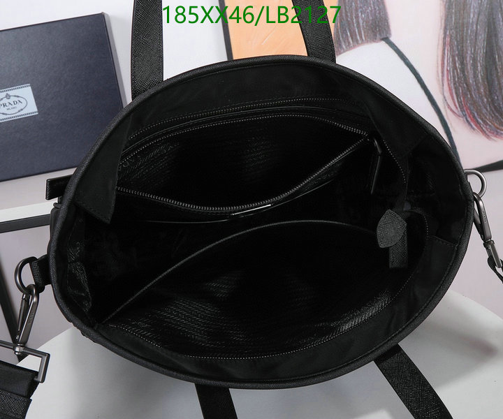Prada Bag-(Mirror)-Handbag-,Code: LB2127,$: 185USD
