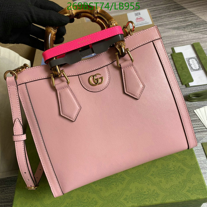 Gucci Bag-(Mirror)-Diana-Bamboo-,Code: LB955,$: 269USD