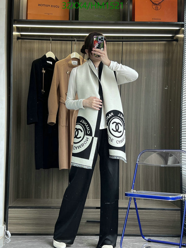 Scarf-Chanel, Code: HM1521,$: 32USD