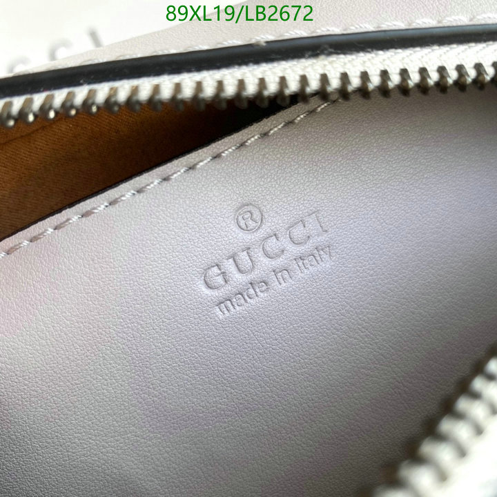 Gucci Bag-(4A)-Marmont,Code: LB2672,$: 89USD